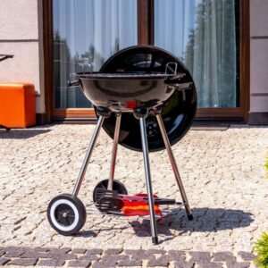 MIR230 sferinės anglies kepsninės su dangteliu
