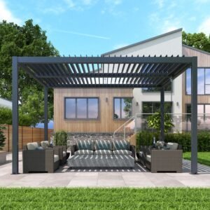 Prabangi laukopavėsinė 3 x 3 m aliuminio