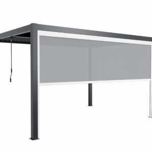 4M elektrinė markizė Luxe pavėsinei, balta