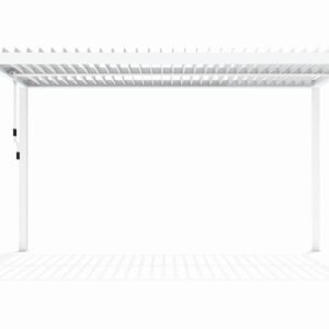 Liukso lauko pavėsinė 3 x 4 m balta