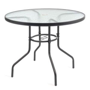 Jupiter lauko stalas, apvalus, 90 cm