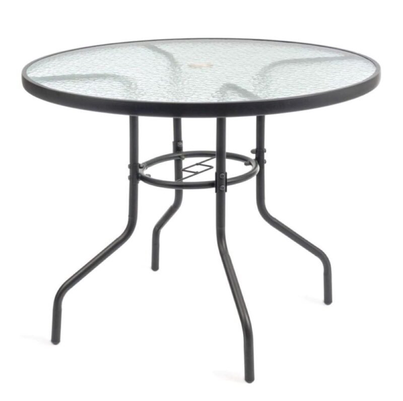 Jupiter lauko stalas, apvalus, 90 cm