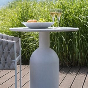 Coffee table Kampala white 80x73cm Miloo Home