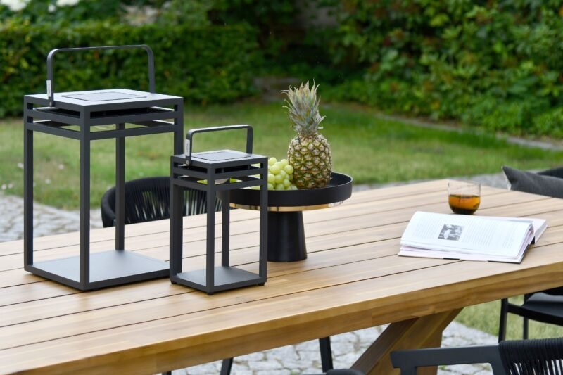 Solar lamp L Iluma 25x25x40 cm