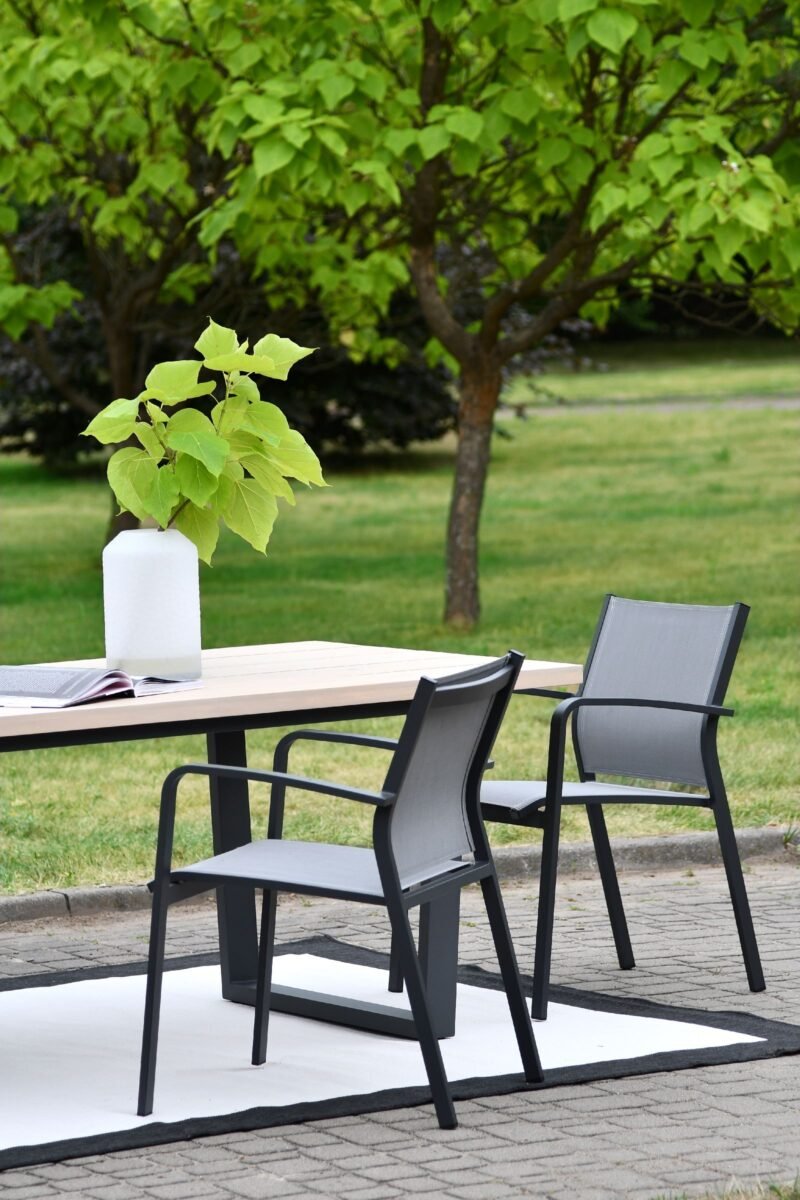 Sodo kėdė Faro pilka 57x63x83cm Miloo Home