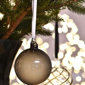 Bauble 8cm Black