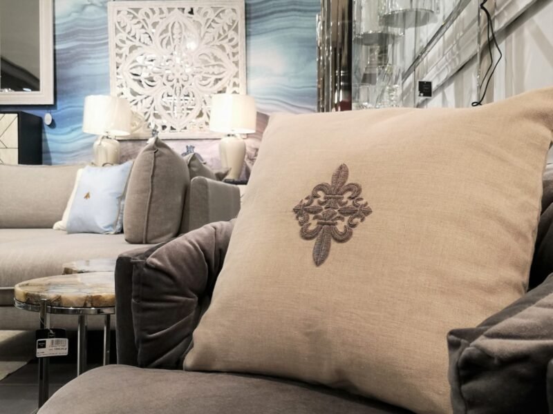 Bellagio Silver Pillow 50x50cm