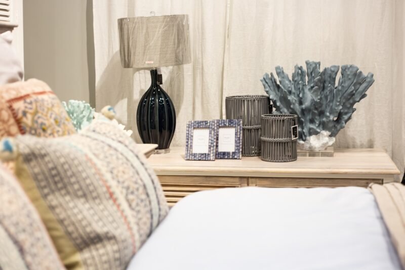 Mėlynas koralas East Hamptons 64x34x54cm