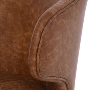 Dining chair Vermont brown 55x63.5x81 cm by Miloo Home