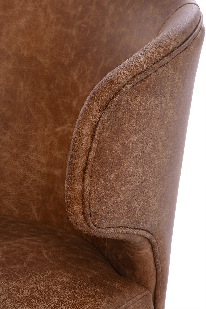 Dining chair Vermont brown 55x63.5x81 cm by Miloo Home