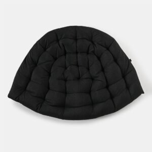 Hanging chair cushion for Cocoon De Luxe - black by Miloo Home