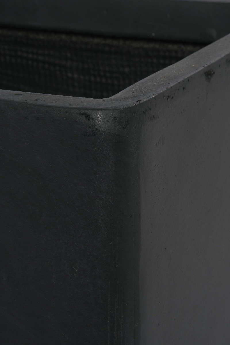 Square planter Rosa L 34x34x70 cm