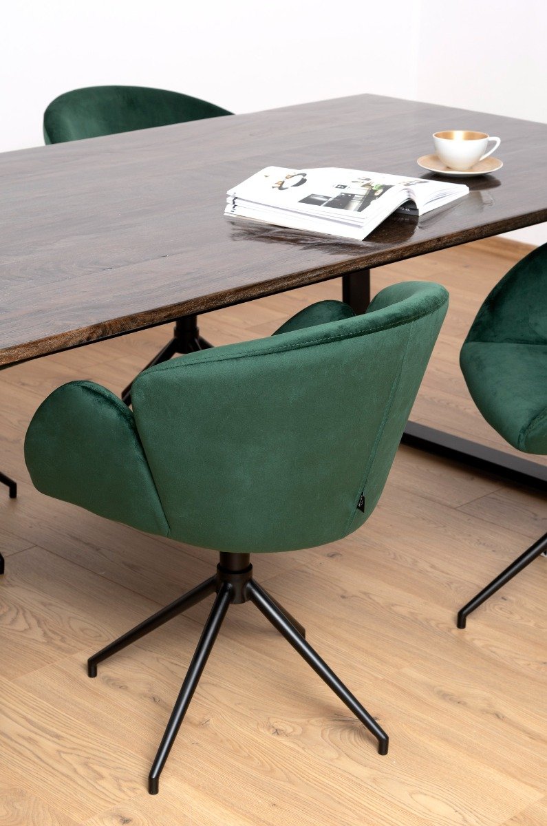 Set: Leon table with Leaf chairs