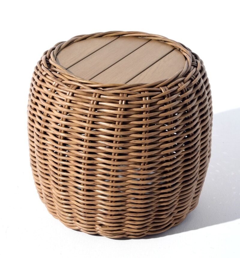 Outdoor table Maje Natural 60x60x50cm by Miloo Home