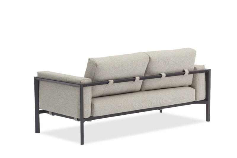 Garden sofa Iluma 2-seater 185x76x24 cm by Miloo Home