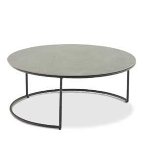 Set of two outdoor coffee tables Iluma 85x36 cm/65x31 cm by Miloo Home