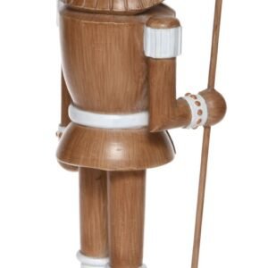 Wooden soldier figurine 11x9x33 cm