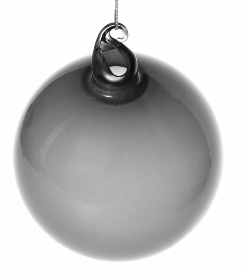 Bauble 8cm Black
