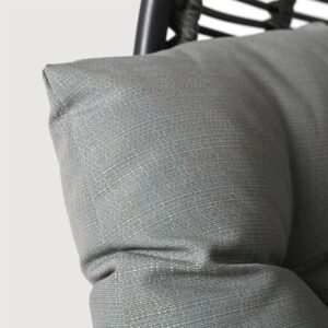 Pagalvėlė kabinamajam kėdės „Cocoon De Luxe“ modelio – smėlio spalvos su mėlynu melange, gamintojas „Miloo Home“.