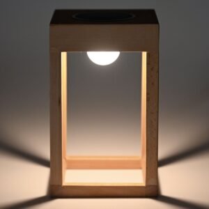 Saulės energija maitinama sodo lempa Sunny 15x15x25cm