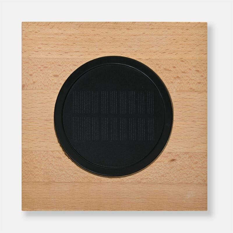 Saulės energija maitinama sodo lempa Sunny 15x15x25cm