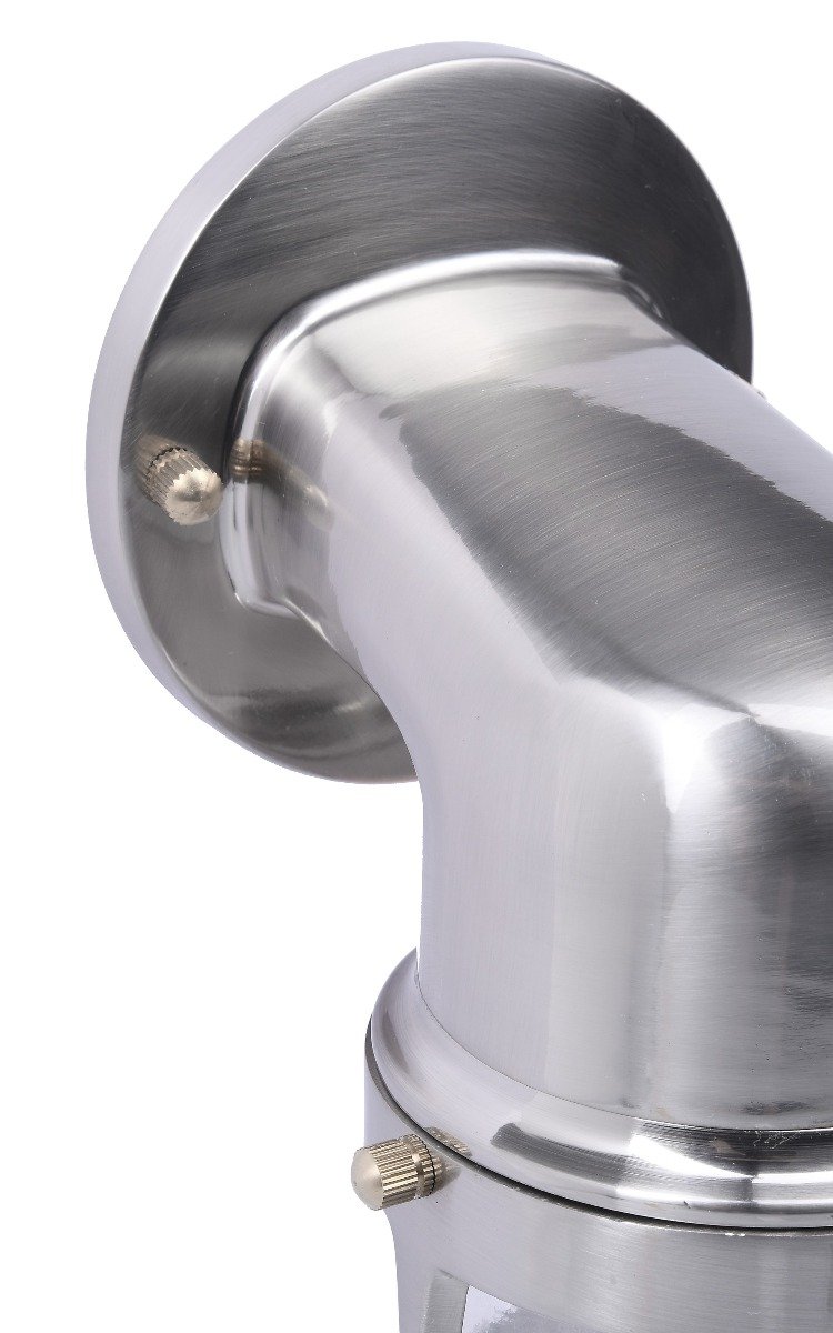 Sconce gamykla žaliavinis nikelis, matmenys 18x25cm.