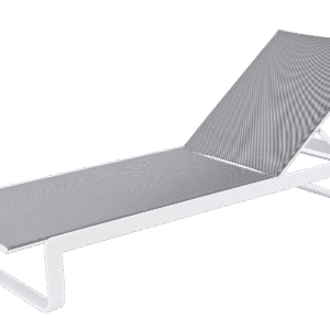 Gultas Ibiza baltas 199x69x30cm Miloo Home