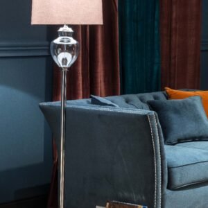 Stovinis šviestuvas „Amphora“ su gaubtu 43x43x170 cm