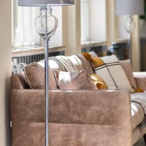 Stovinis šviestuvas „Amphora“ su gaubtu 43x43x170 cm