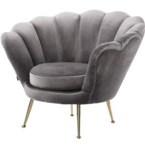 Diva fotelis pilkos spalvos 93x80x78 cm