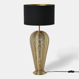 Bel-Air stalo lempos pagrindo matmenys yra 25x25x66 cm.