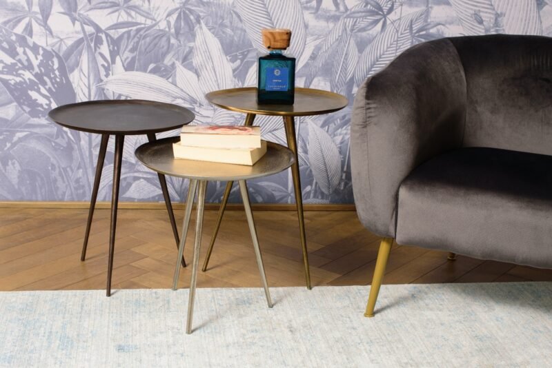 Šoninis stalas Rundo M 46x46x41 cm