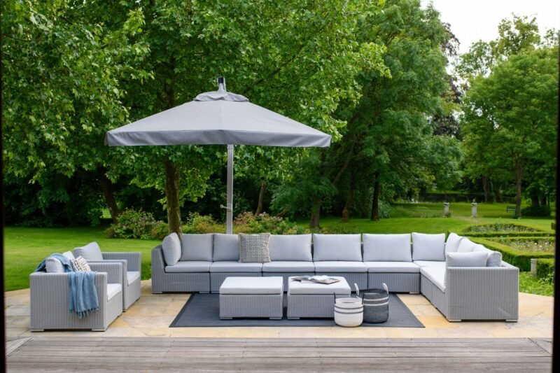 Footrest with Air cushion 75x75x30cm