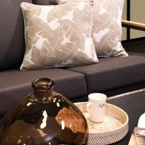 Elson cushion 45x45cm brown