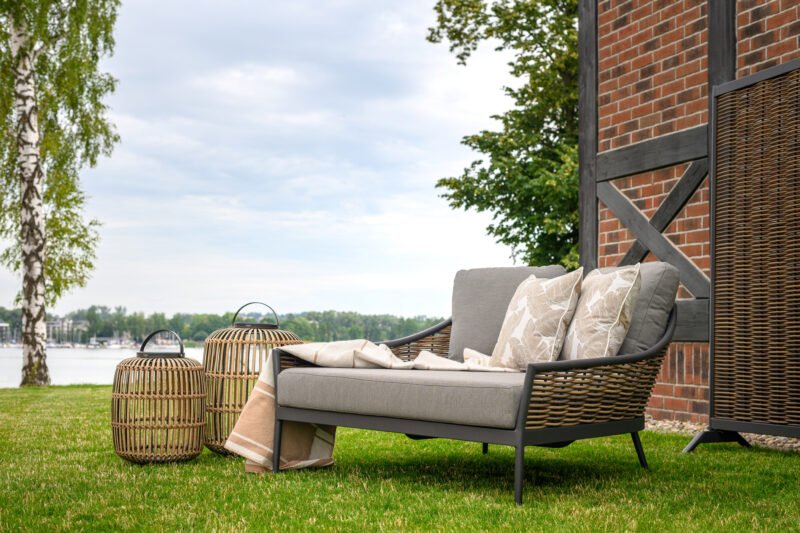 Daybed Cora anthracite 136x127x79cm