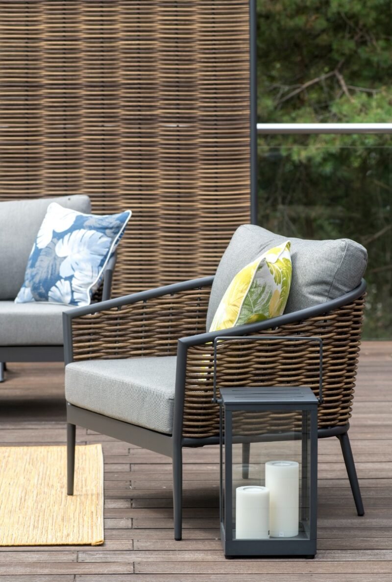 Kėdė Cora Antracitas 82x88x75 cm