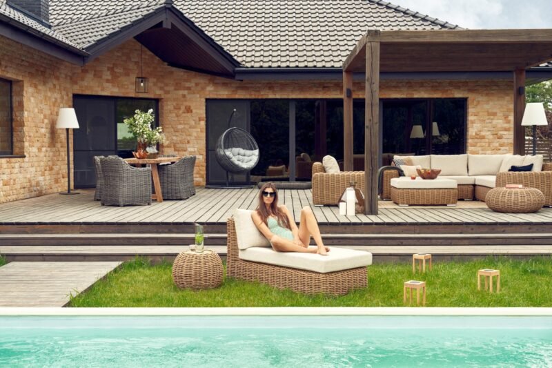 Fotelis Maje Sand 116x99x73 cm