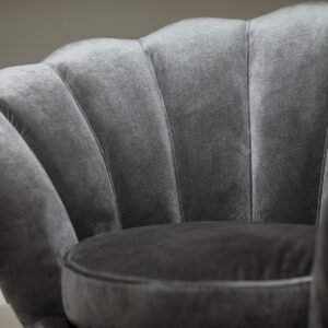 Diva fotelis pilkos spalvos 93x80x78 cm