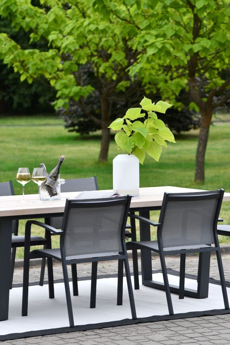 Sodo kėdė Faro pilka 57x63x83cm Miloo Home