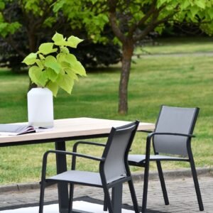 Sodo kėdė Faro pilka 57x63x83cm Miloo Home