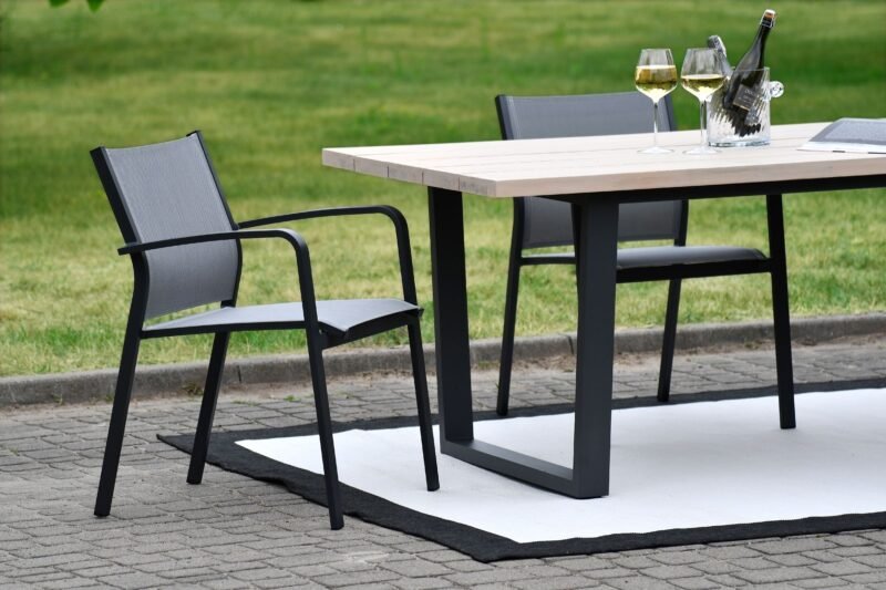 Sodo kėdė Faro pilka 57x63x83cm Miloo Home