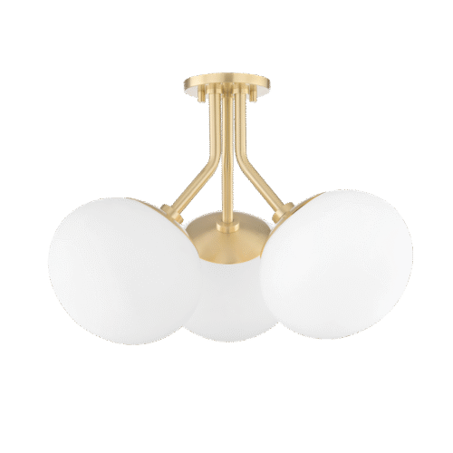 Ceiling Lamp Estee Antique Brass H 38cm