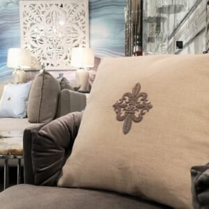 Bellagio Silver Pillow 50x50cm