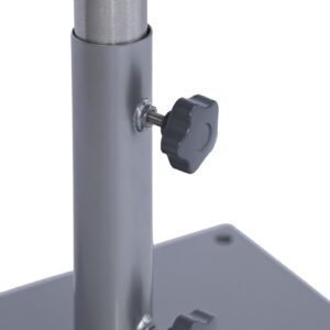 Sodo skėčio pagrindas 60x60 cm, skirtas stiebui, kurio skersmuo 53 mm