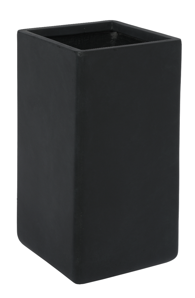 Square planter Rosa L 34x34x70 cm