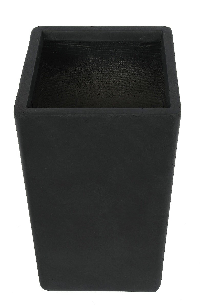 Square planter Rosa L 34x34x70 cm