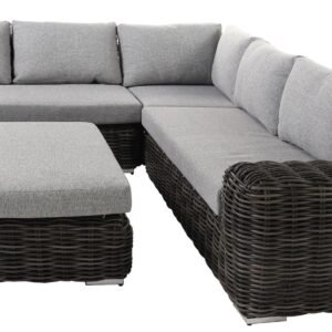 Miloo Home Maje Grey 4-Piece Garden Set 267x267x73cm