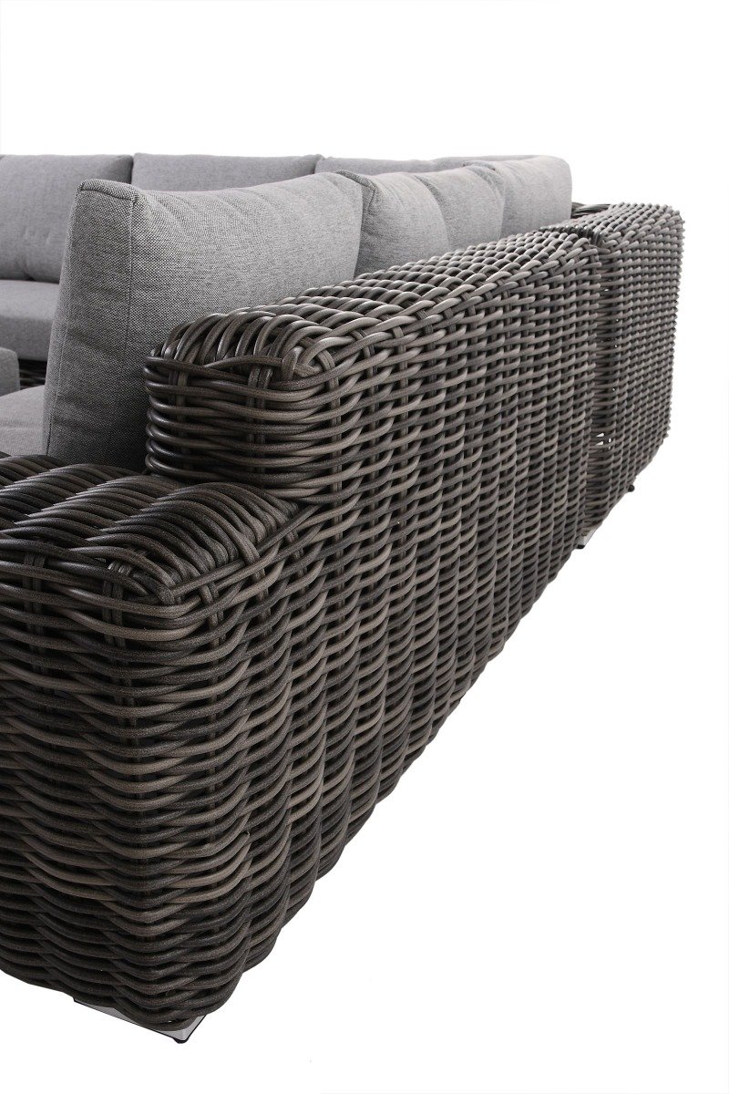 Miloo Home Maje Grey 4-Piece Garden Set 267x267x73cm