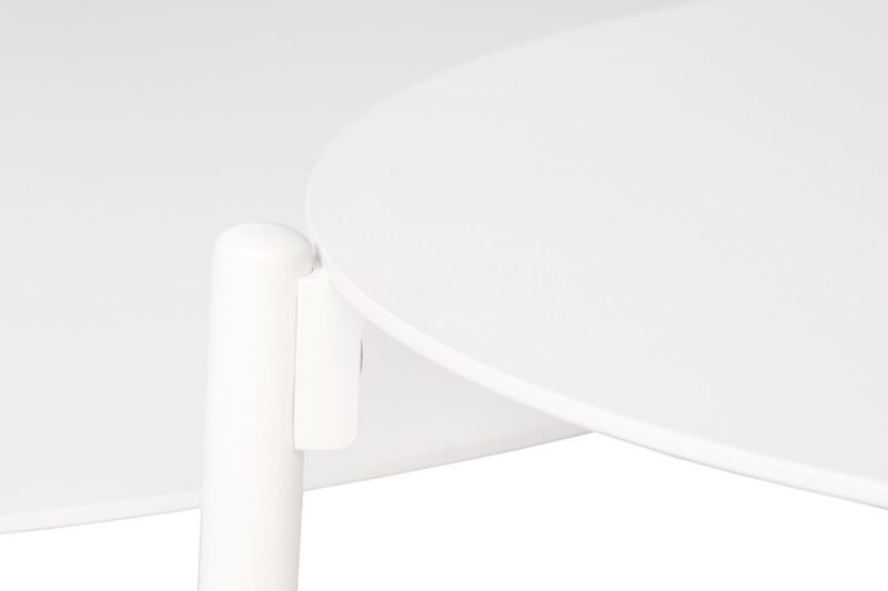 Dviejų Cora White stalelių rinkinys 40x47 cm / 100x29 cm