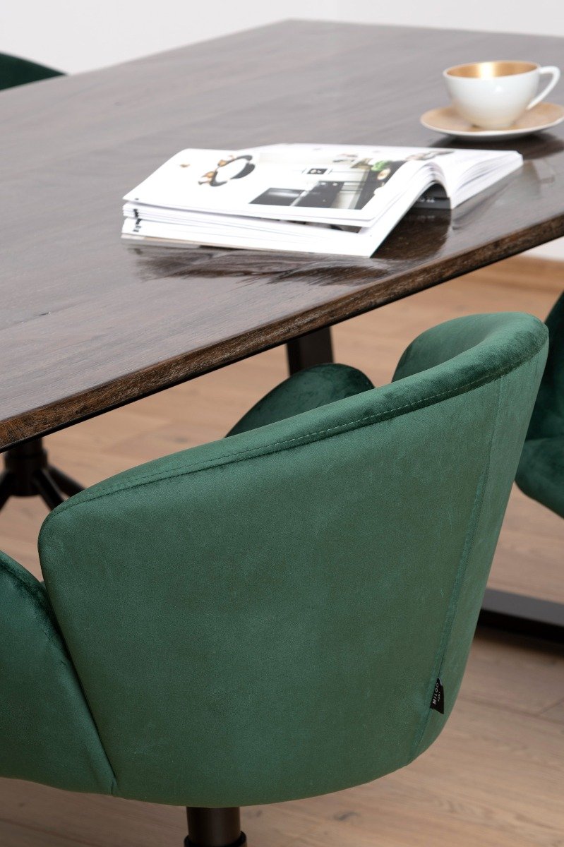 Set: Leon table with Leaf chairs